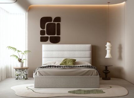 Lit capitonnée 3 bandes- magasin de literie et fourniture de maison en Algérie