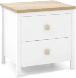 Table de nuit en bois rouge Velena - TABLE DE NUIT ALGERIE