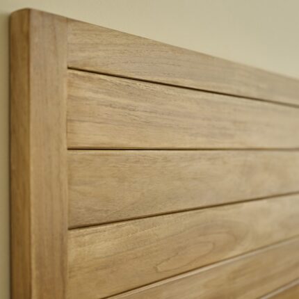 Tête de lit Texas en bois rouge