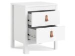 Table de nuit Oslo blanc