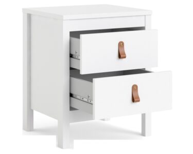 Table de nuit Oslo blanc